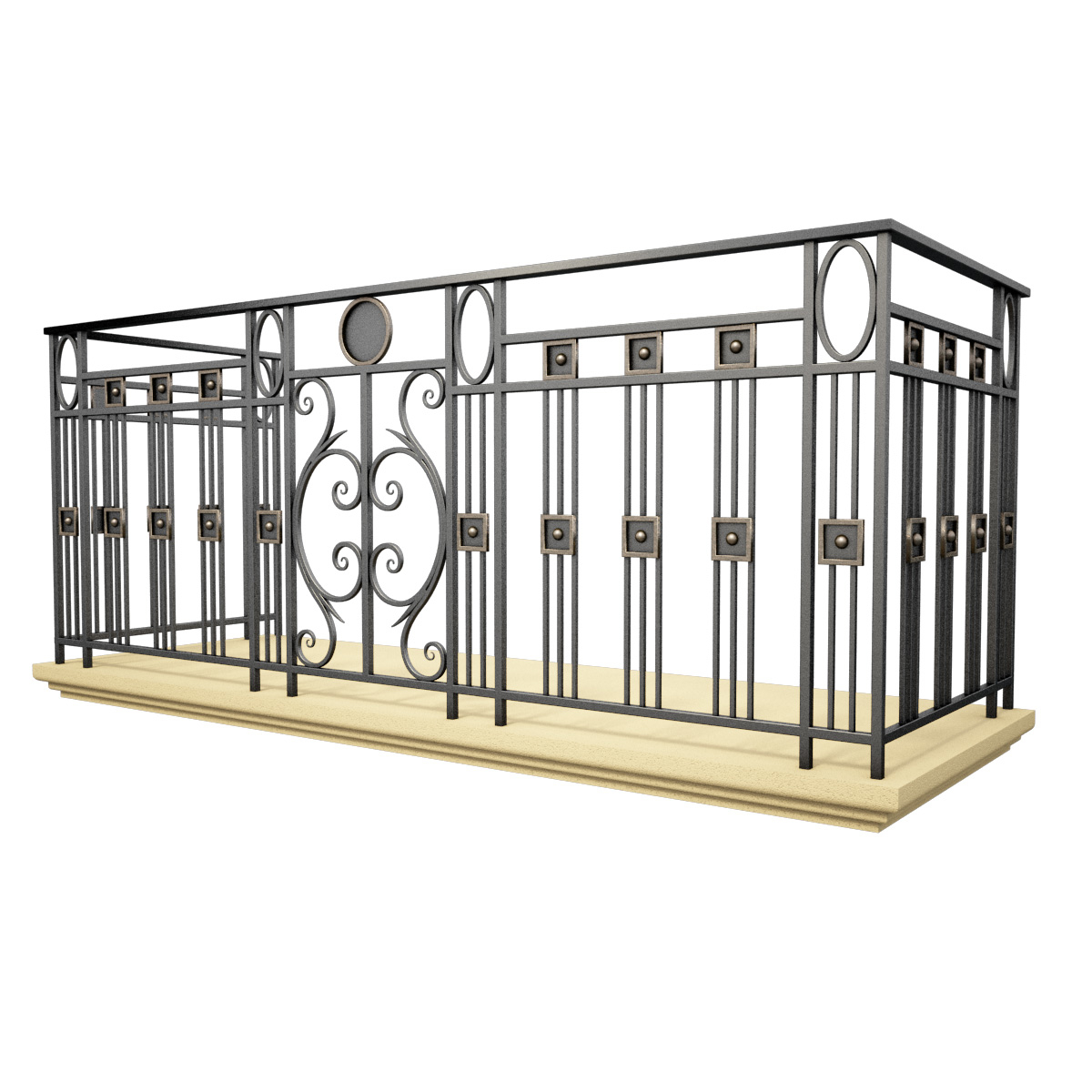 max wrought iron balcony