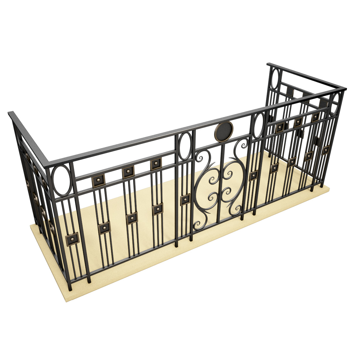 max wrought iron balcony