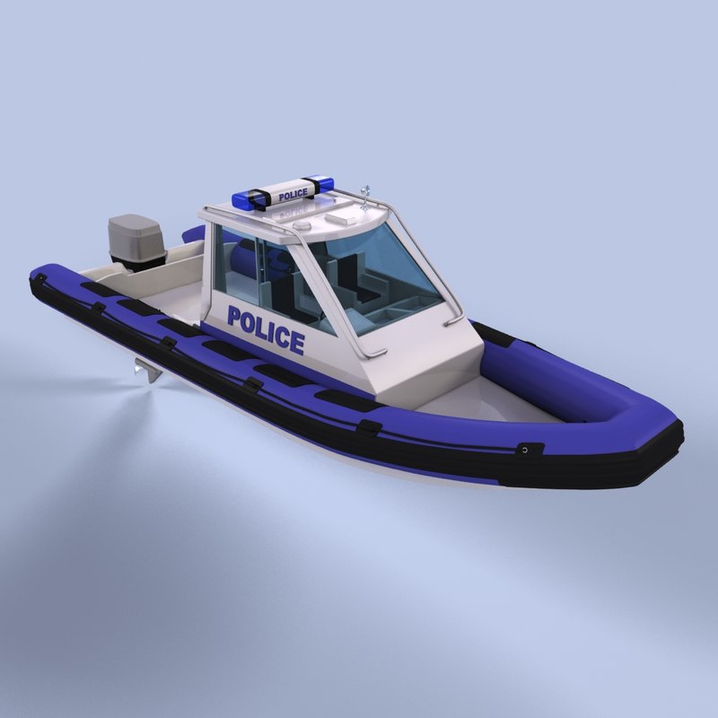 police boat toy