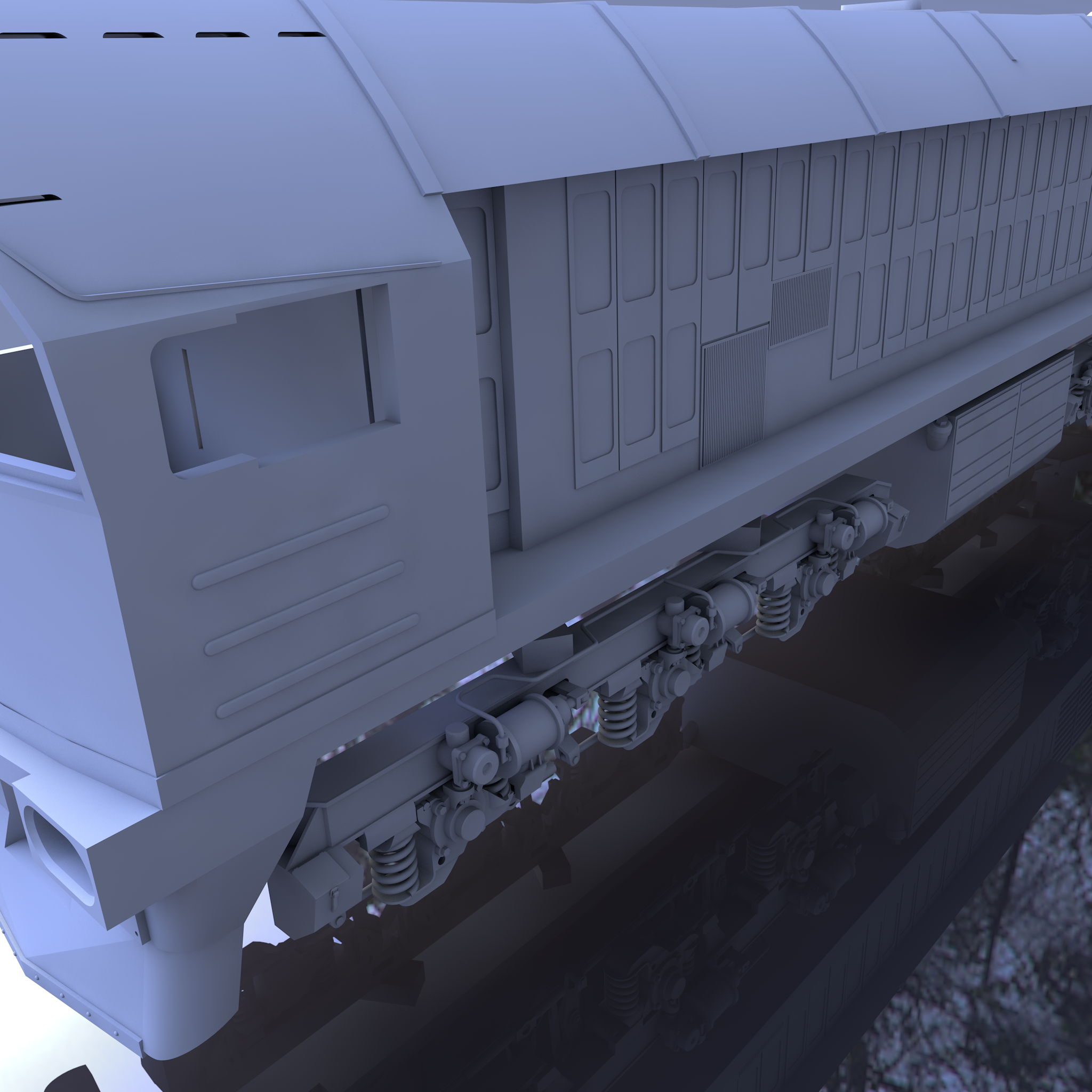 diesel locomotive te114 soviet obj