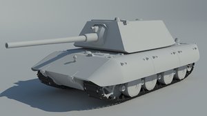 german tank 3d model