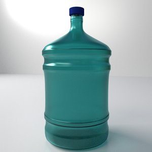 3d model water dispenser bottle