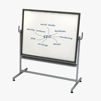 Whiteboard 3d Models For Download Turbosquid - whiteboard 3d max free model