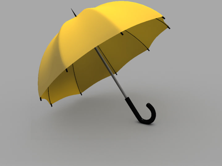 雨伞3d模型
