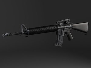 3d rifle m16 a4