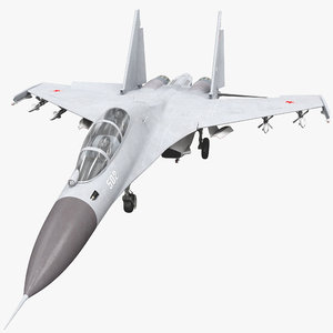 3d russian fighter aircraft sukhoi