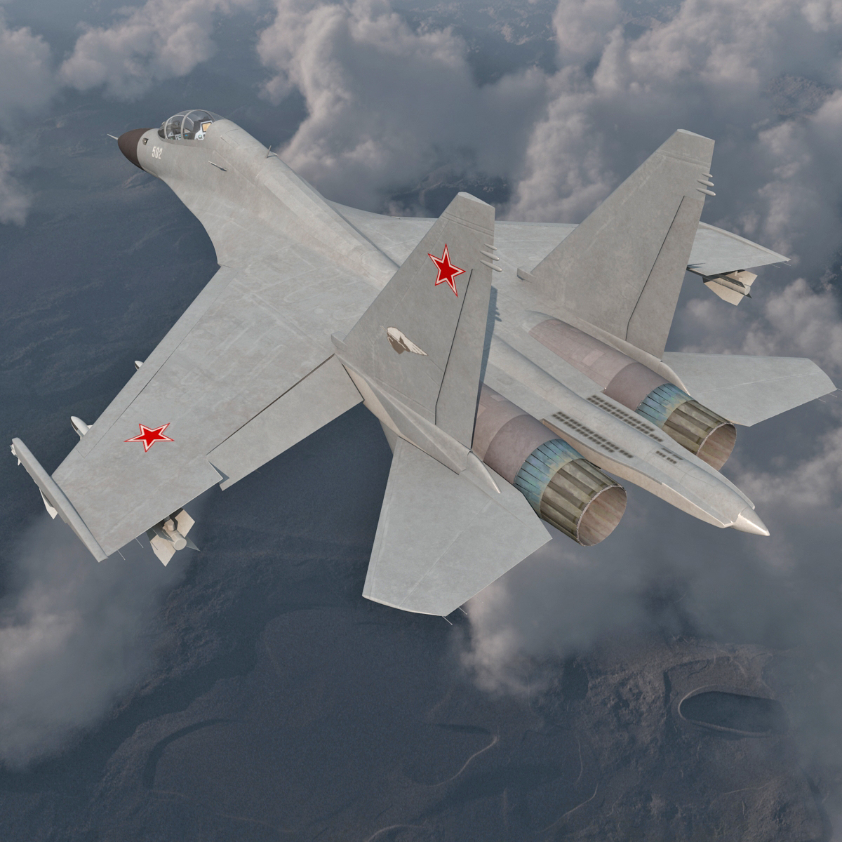 3d russian fighter aircraft sukhoi