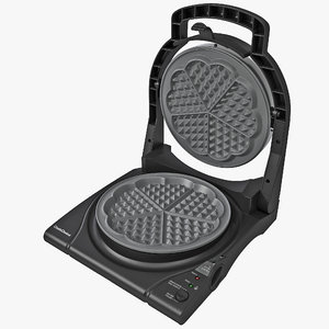3d waffle maker model