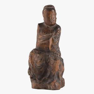 chinese buddha 3d model