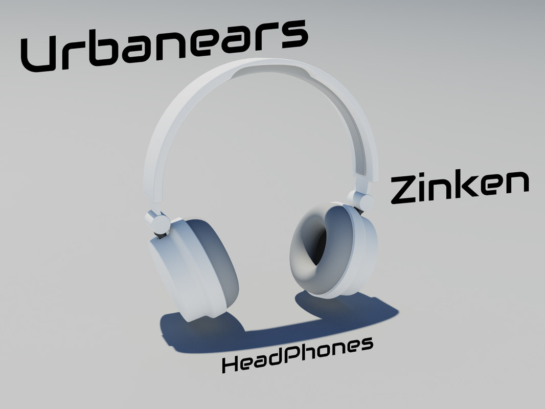 Verwachting Portret raket urbanears zinken headphones 3d obj