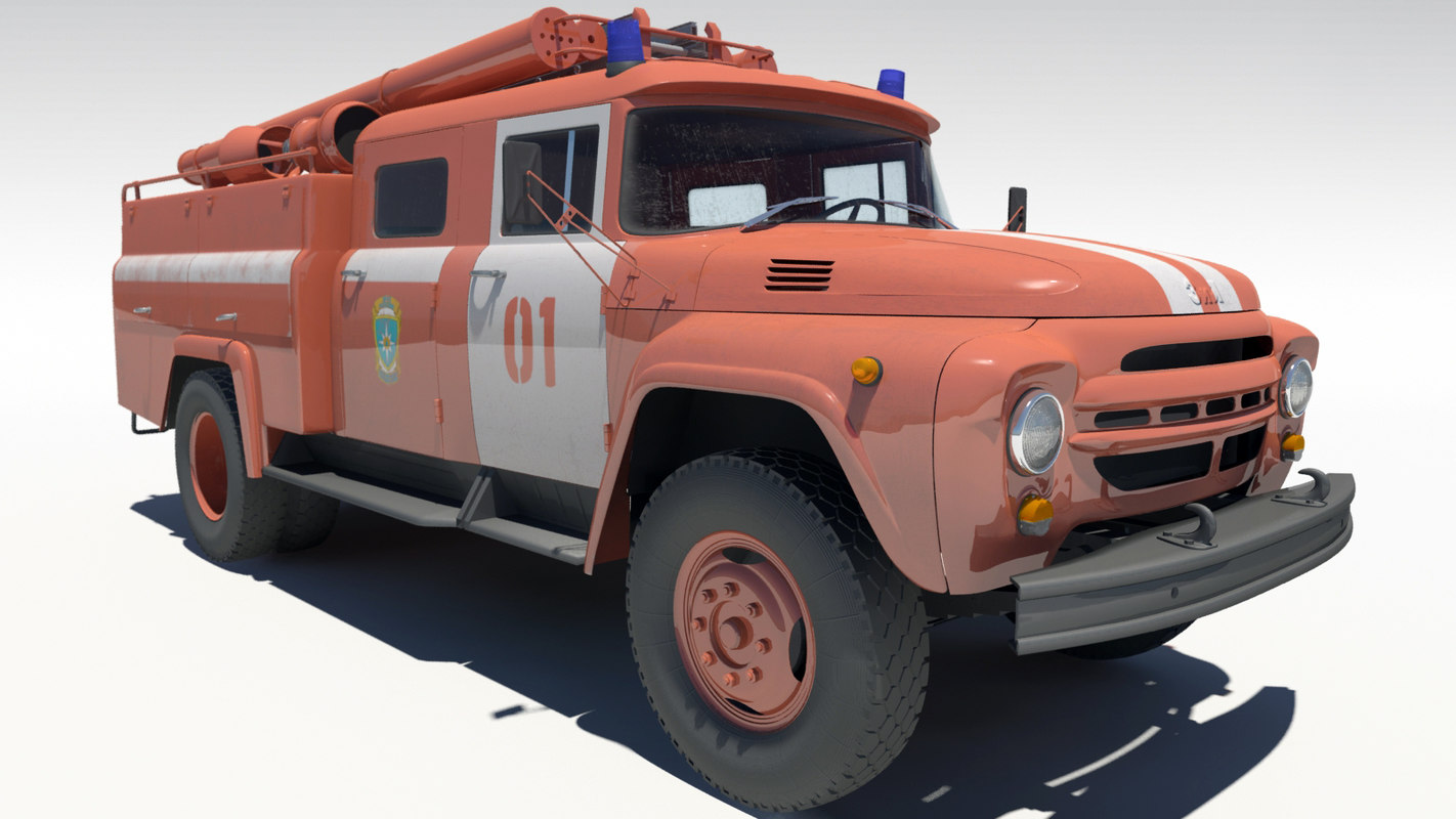 3dsmax Russian Truck Zil 130