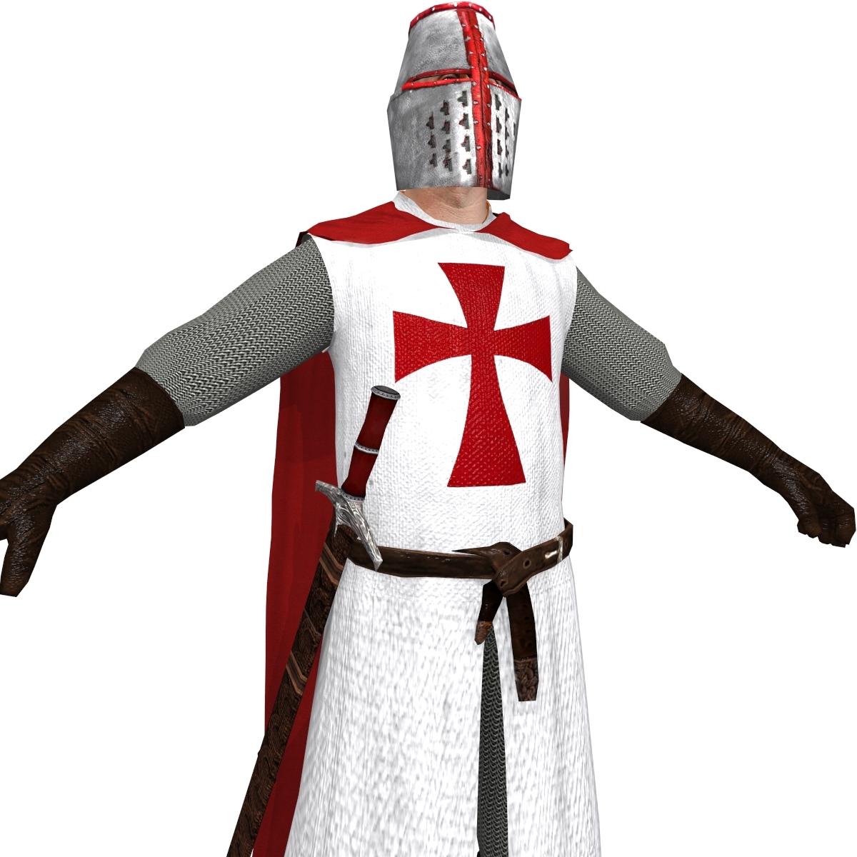 medieval templar 3d max