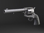 3d model colt peacemaker revolver