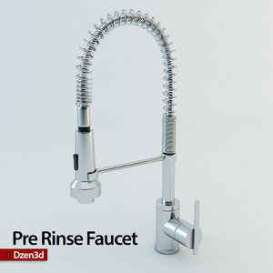 3ds max pre rinse faucet