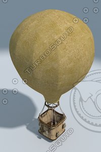 ancient air baloon 3d 3ds