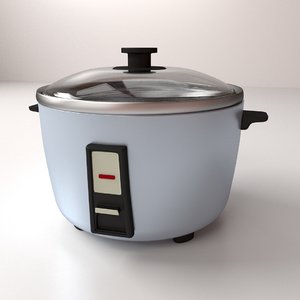 3d model rice cooker