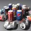 3d soda cans