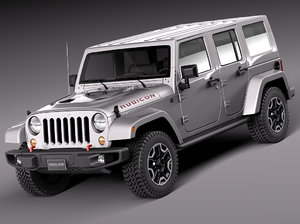 3d model 2014 jeep wrangler
