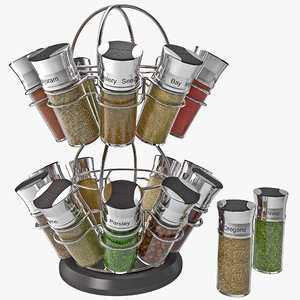 Spice Jar 3d Models For Download Turbosquid