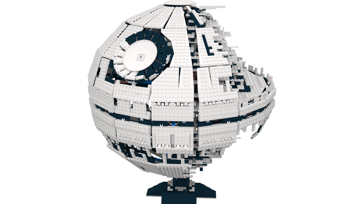 death star lego speed build