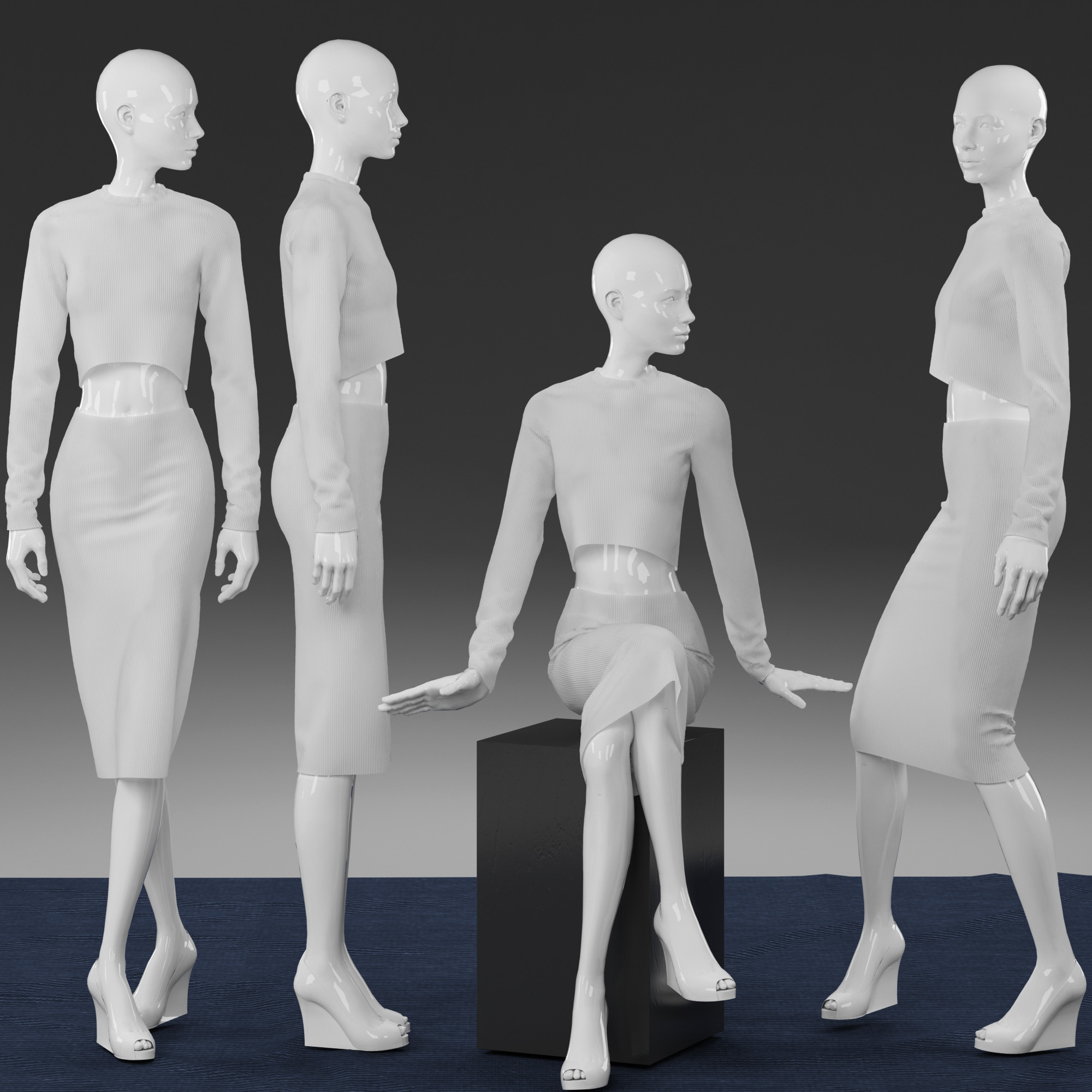 3d mannequin model