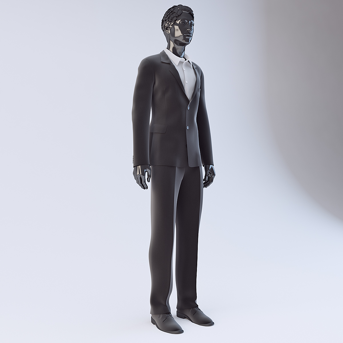 3d showroom mannequin male 04 model