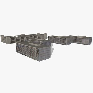 3d model of buildings