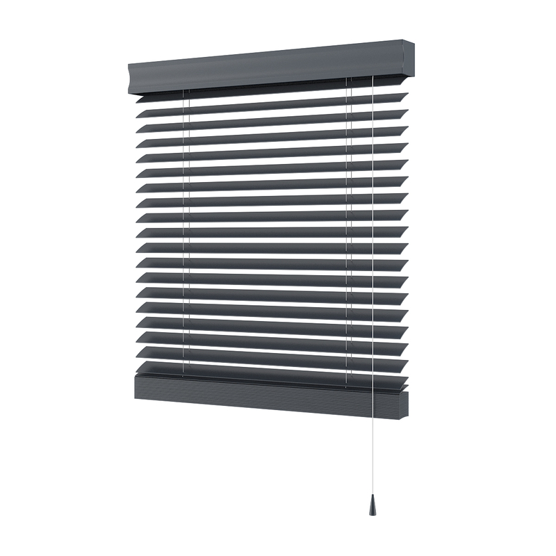 C4d Grey Metal Shutters