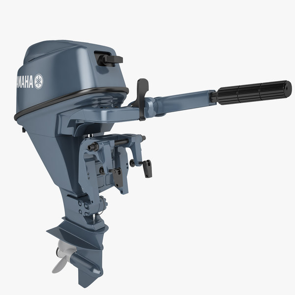 3d yamaha outboard engine model