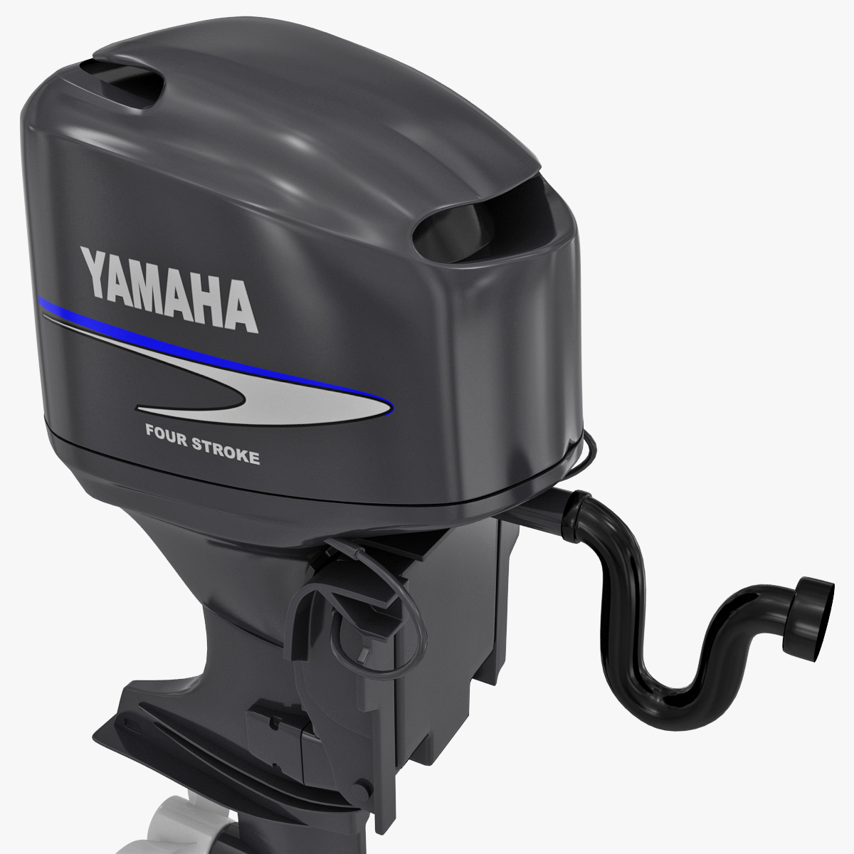 3d model outboard engine yamaha 2