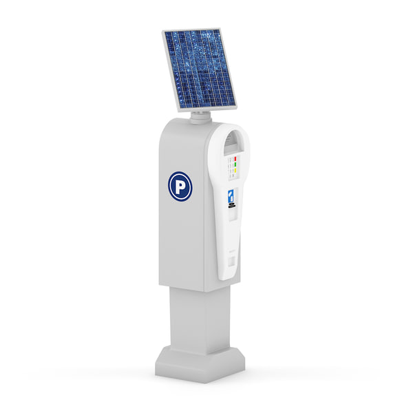 parking meter solar 3d model