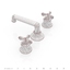 3d model waterworks faucet cross handles