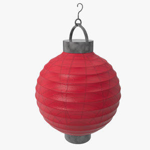 paper lantern design 3d model