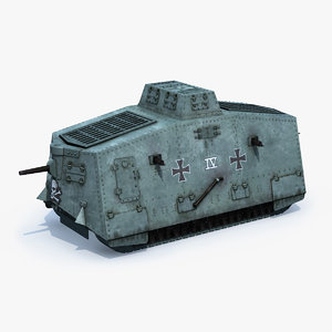 3d model german tank