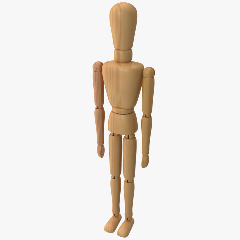 wooden mannequin max
