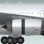 airbus a340-600 plane generic 3d model