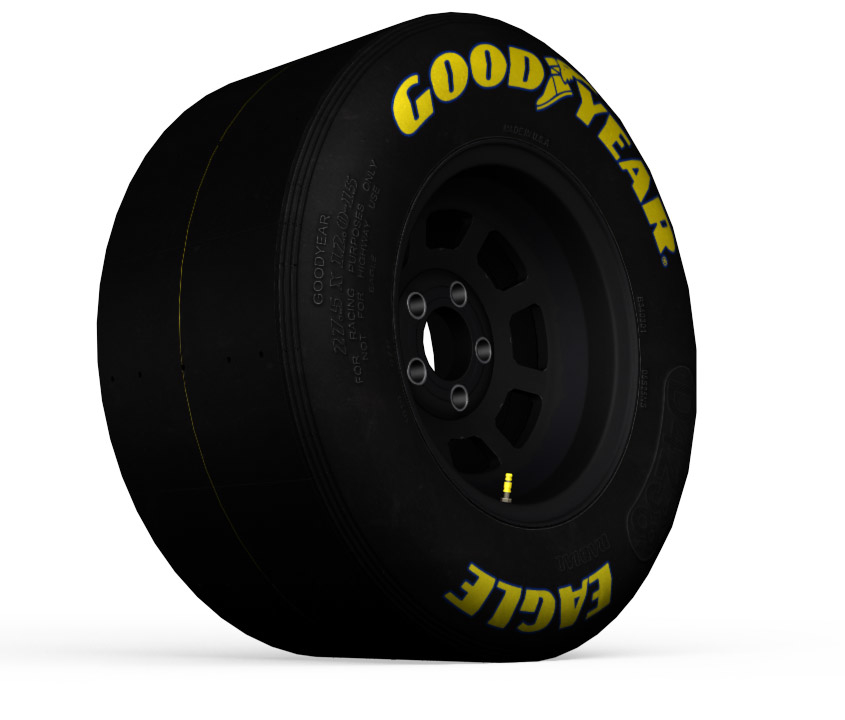 racing tire 3d 3ds