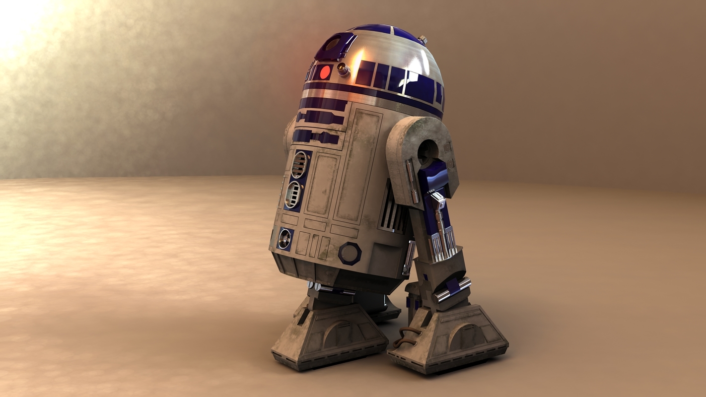3d r2-d2 r2d2