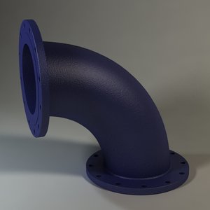 max flanged bend socket 12 inch