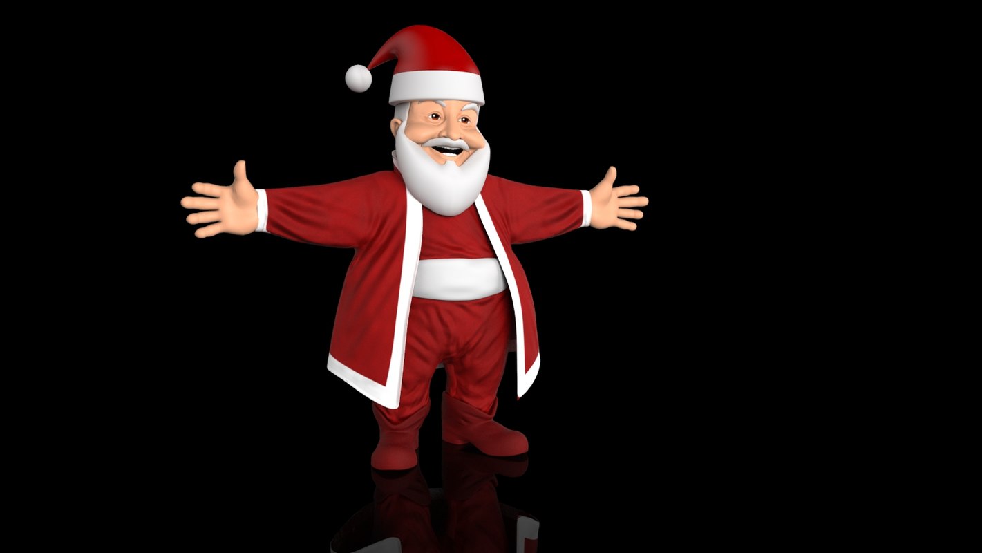 Santa 3d