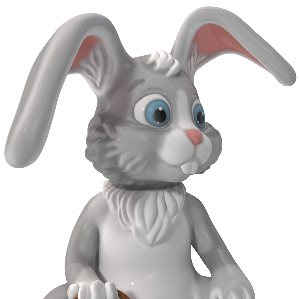 卡通复活节兔子3d模型