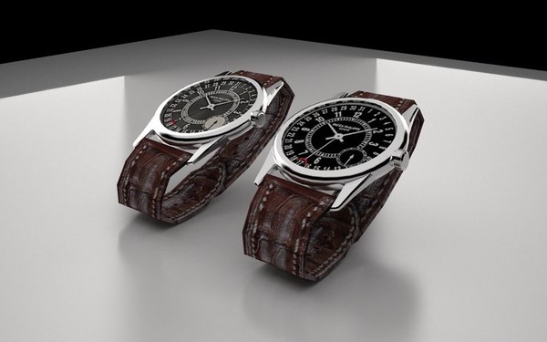 3d model of watch