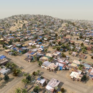 3ds max slum city