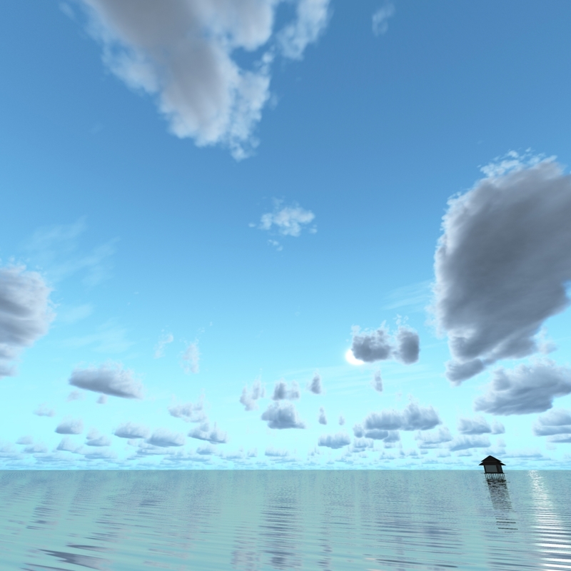 3ds max sky clouds