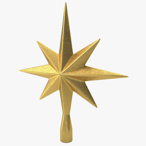 star tree topper 3d 3ds