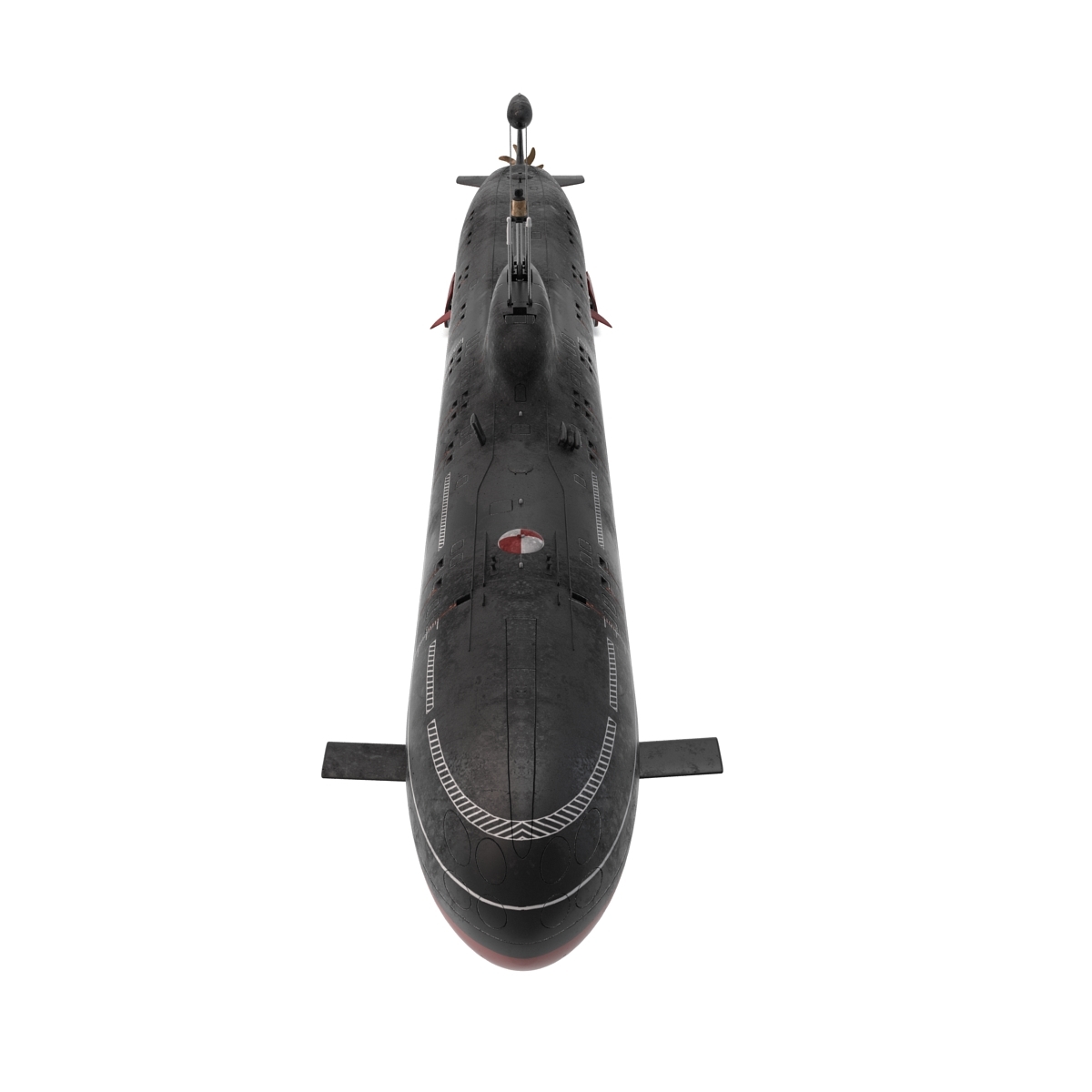 Akula Class Submarine 3d Model