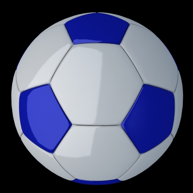 soccer football 3d model