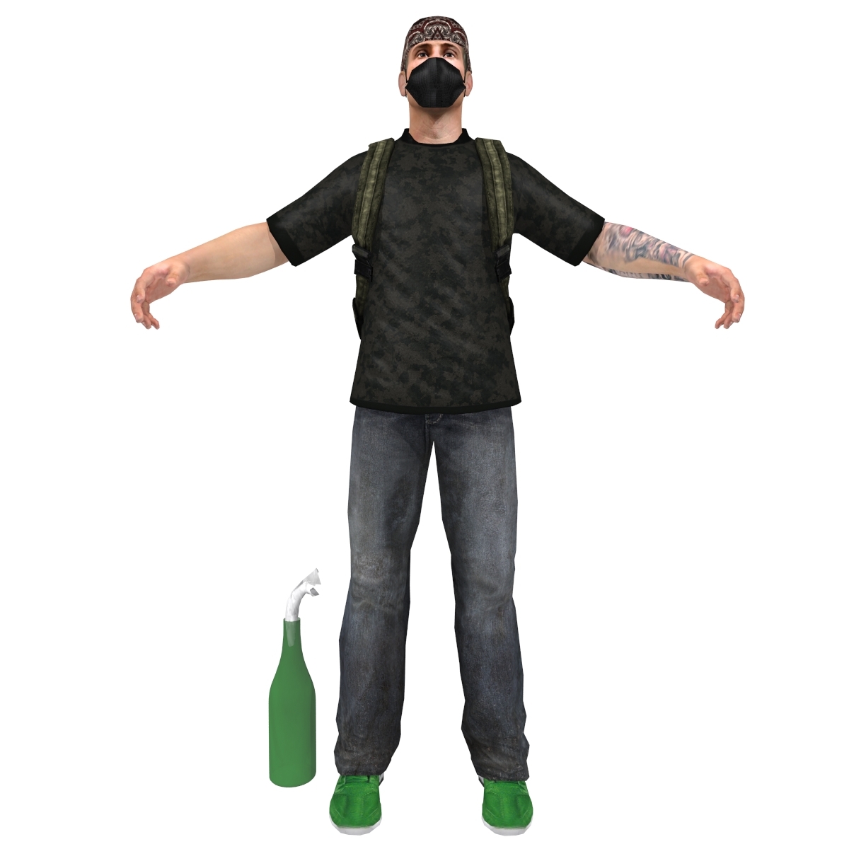 urban guerrilla 3d max