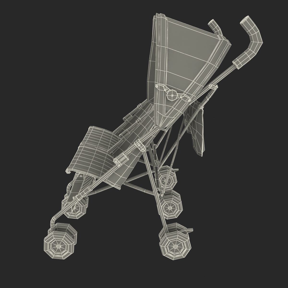 3d double umbrella stroller