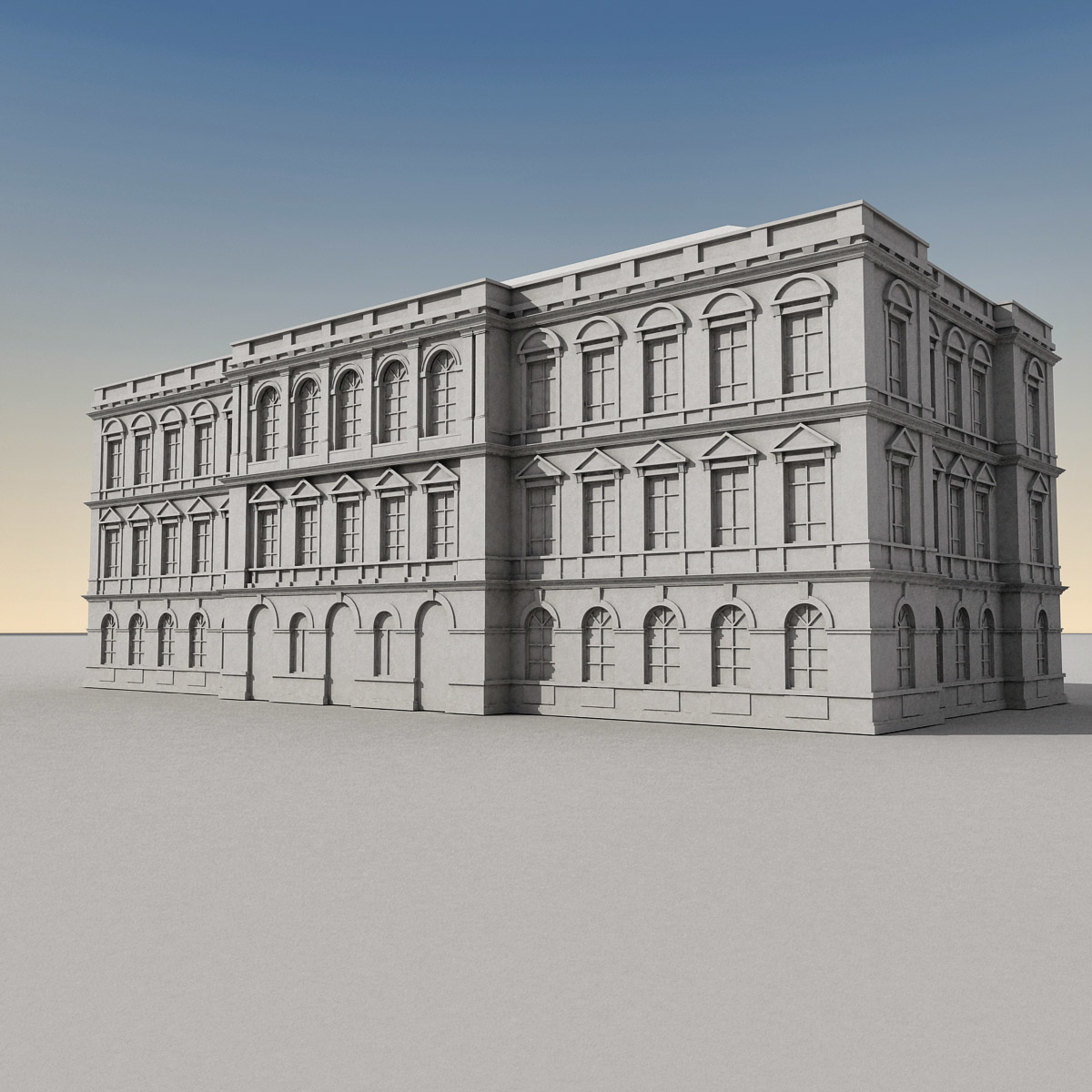 欧洲建筑集合033d模型